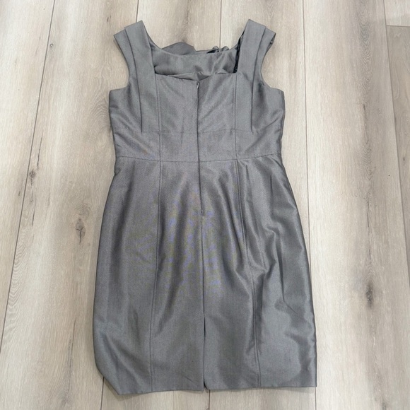 Calvin klein silver/ gray metallic sheath dress ❤️ - Picture 6 of 6